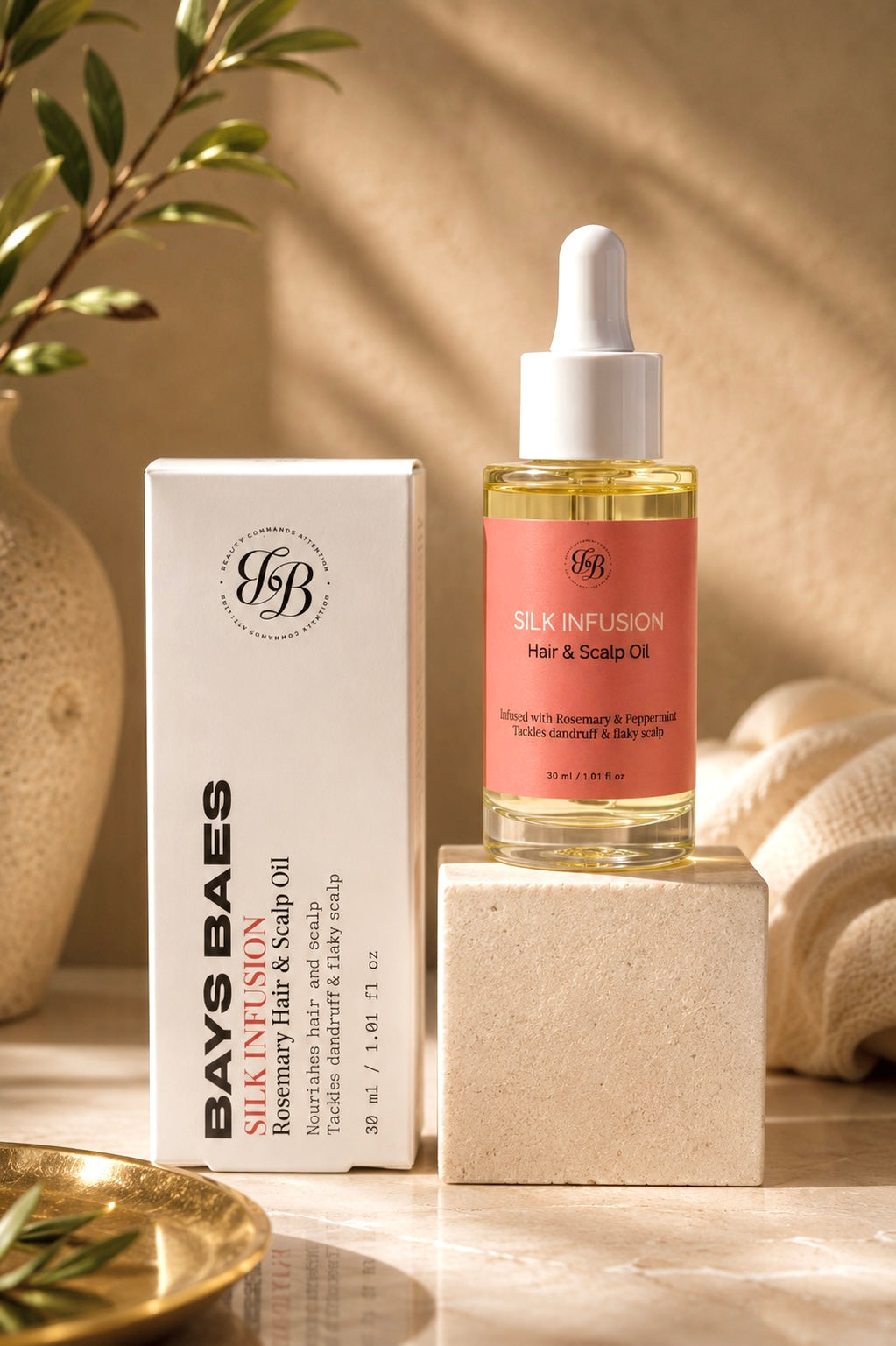 Silk Infusion Rosemary Scalp & Hair Oil